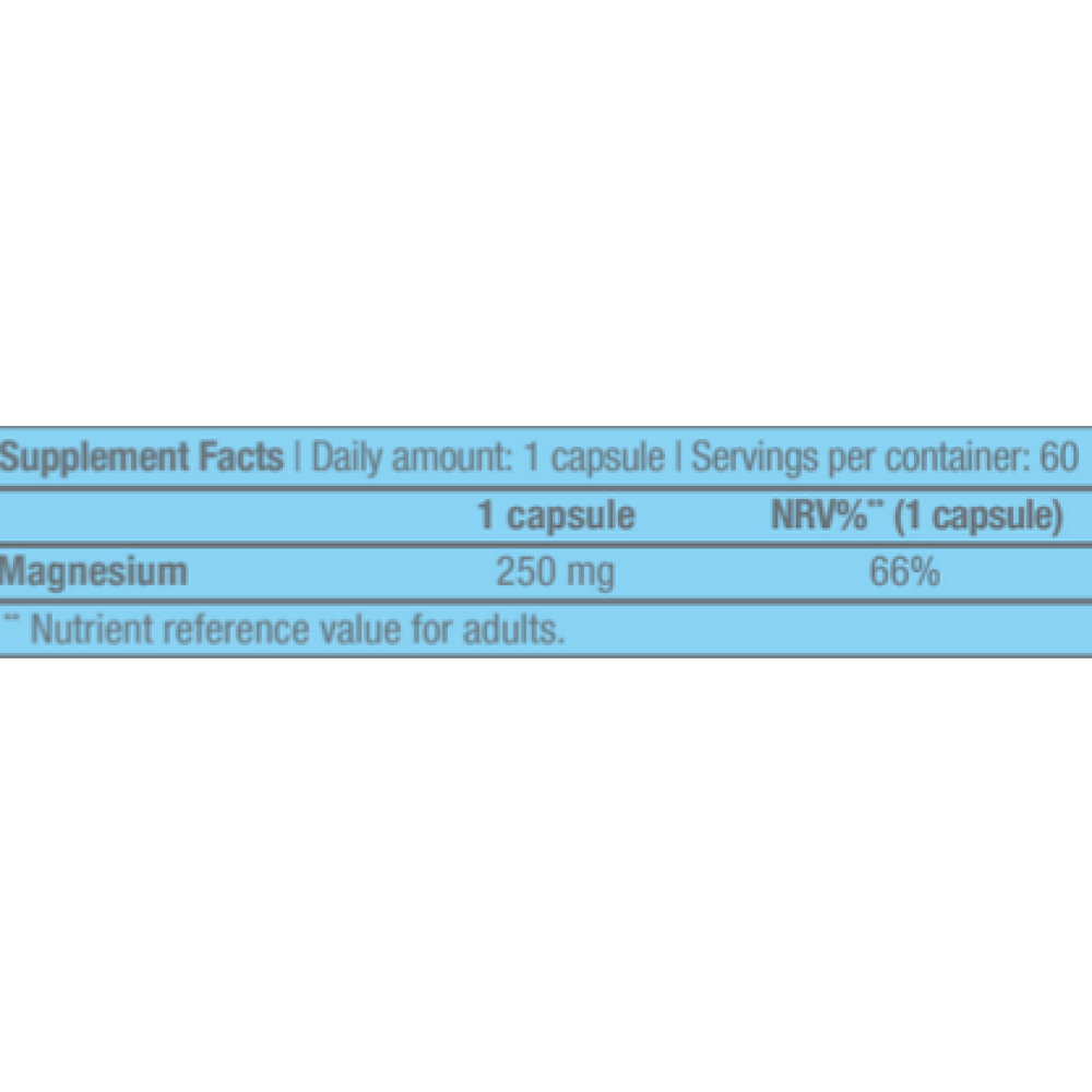 Magnesium + Chelate 60 Caps (BIOTECH USA)