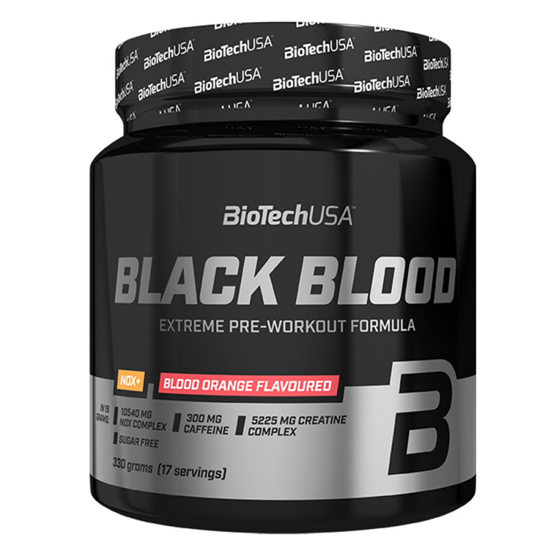 Black Blood NOX 330gr (BIOTECH USA) - Blueberry Lime