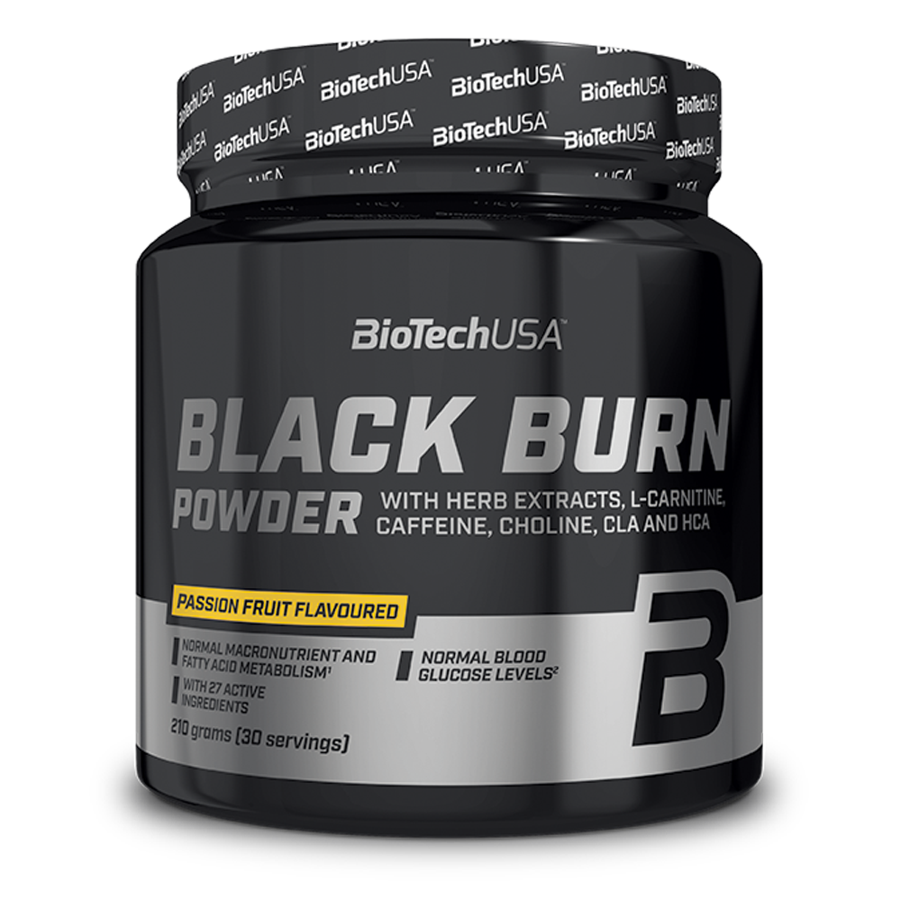 Black Burn Powder 210gr (BIOTECH USA) - Grapefruit