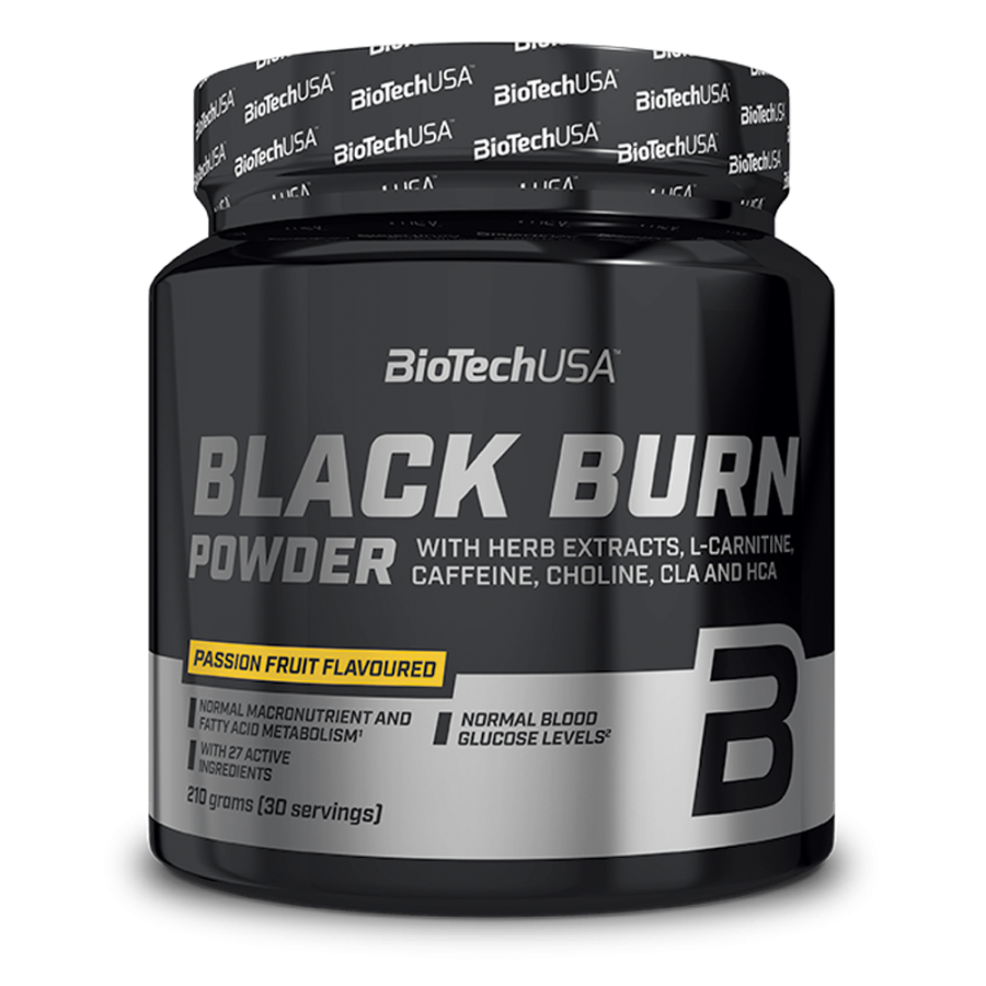 Black Burn Powder 210gr (BIOTECH USA) - Grapefruit