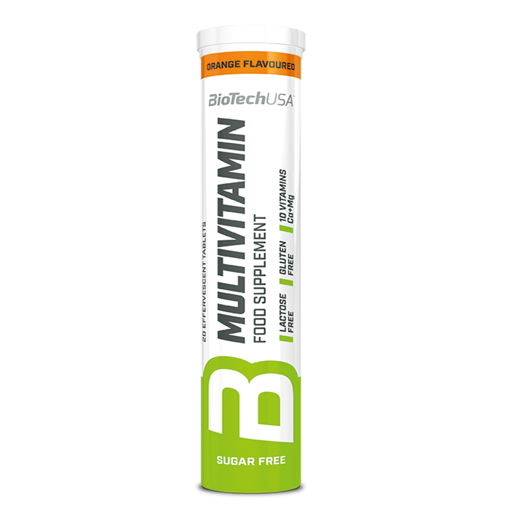 Multivitamin Effervescent 20 Tabs (BIOTECH USA)
