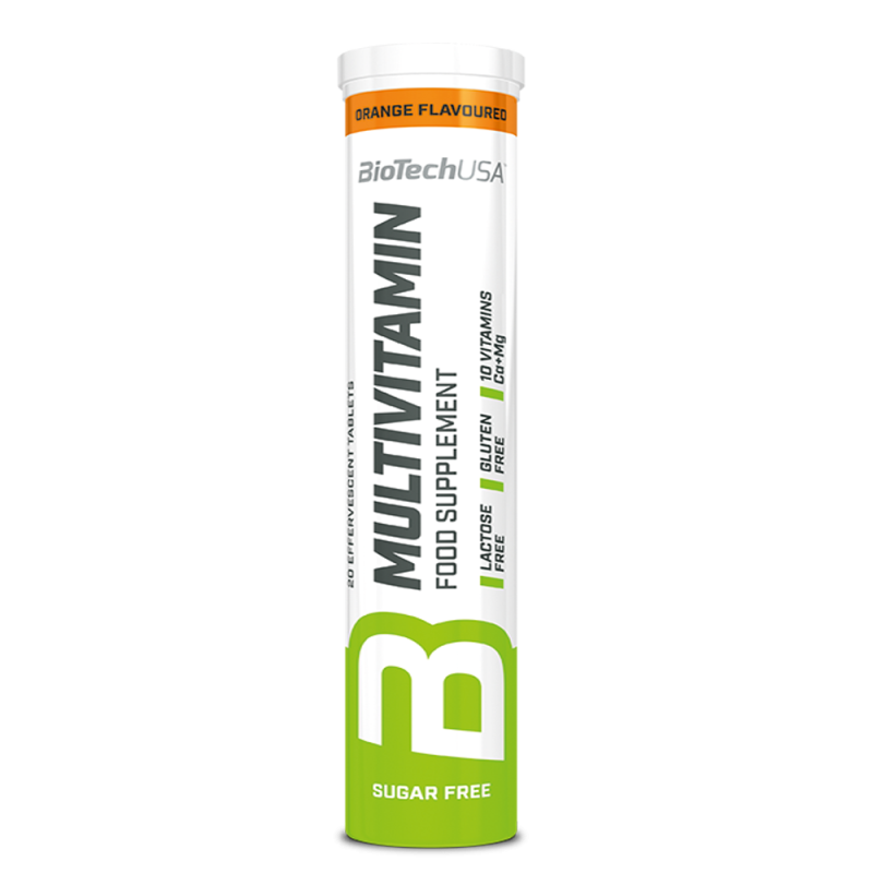 Multivitamin Effervescent 20 Tabs (BIOTECH USA)