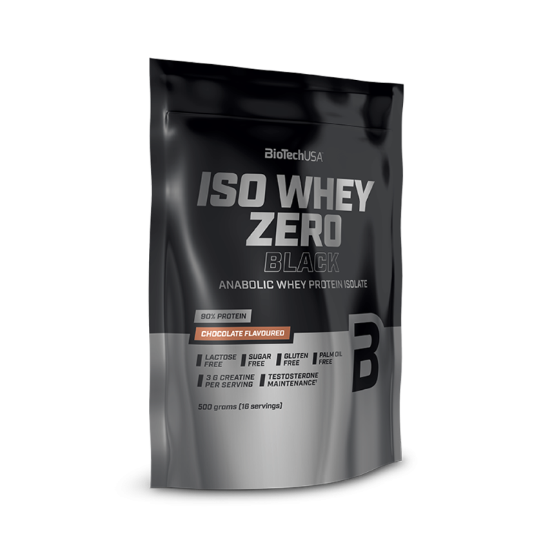 Iso Whey Zero Black 500g (BIOTECH USA) - Gourmet Chocolate