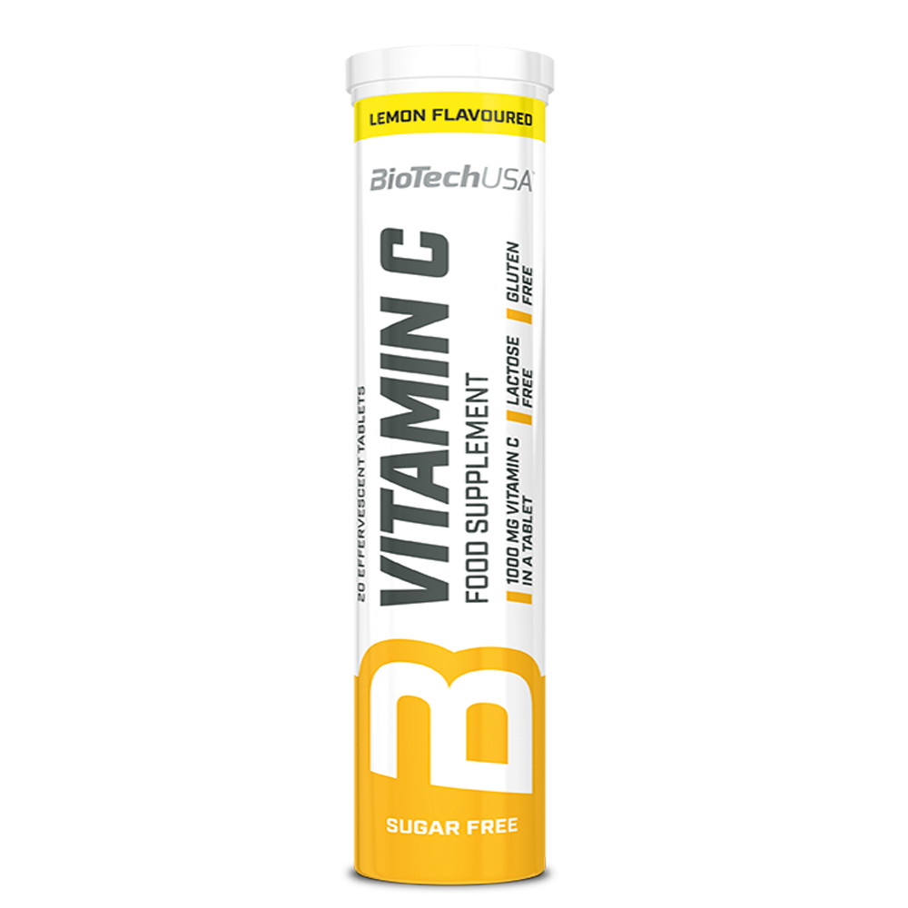 Vitamin C Effervescent 20 Tabs (BIOTECH USA)