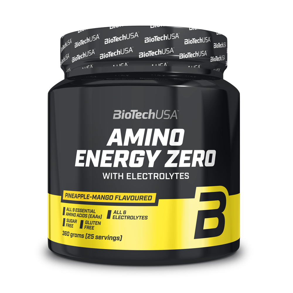 Amino Energy Zero With Electrolytes 360g (BIOTECH USA) - Peach