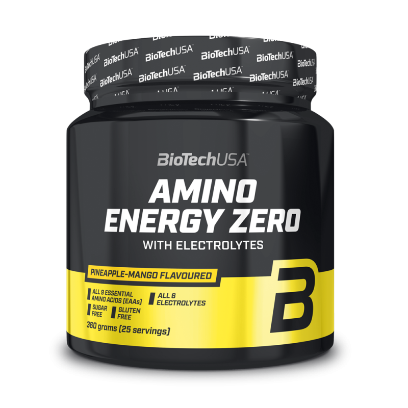 Amino Energy Zero With Electrolytes 360g (BIOTECH USA) - Peach