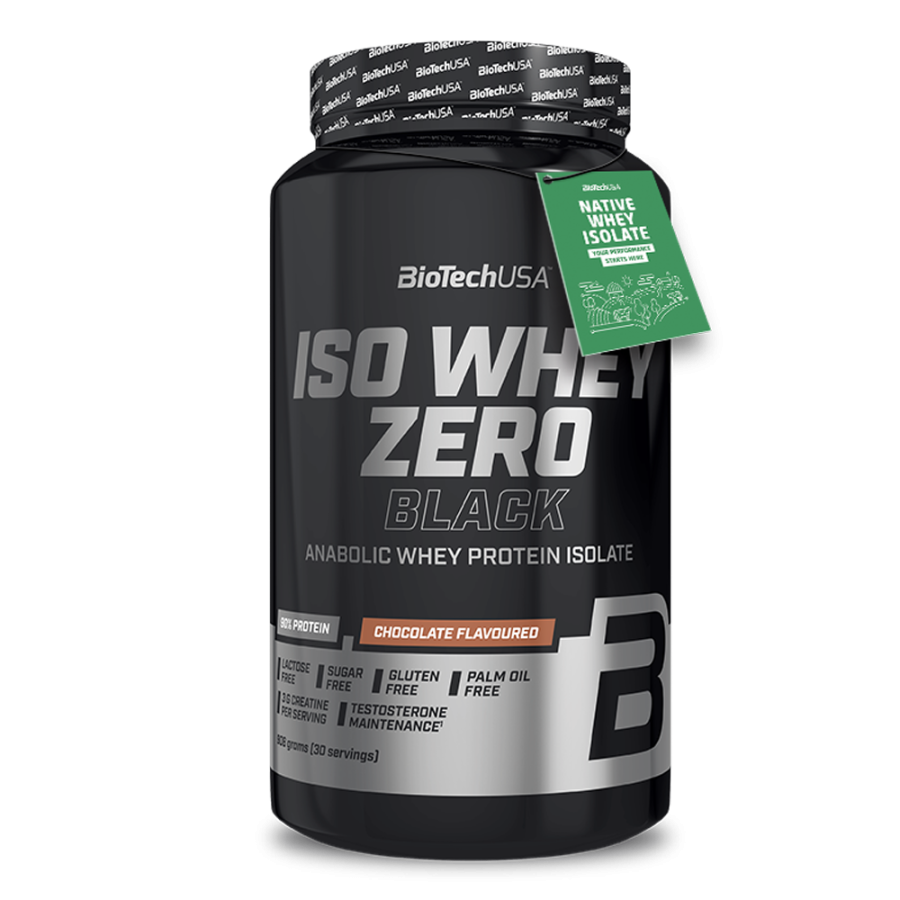 Iso Whey Zero Black 908g (BIOTECH USA) - Gourmet Chocolate