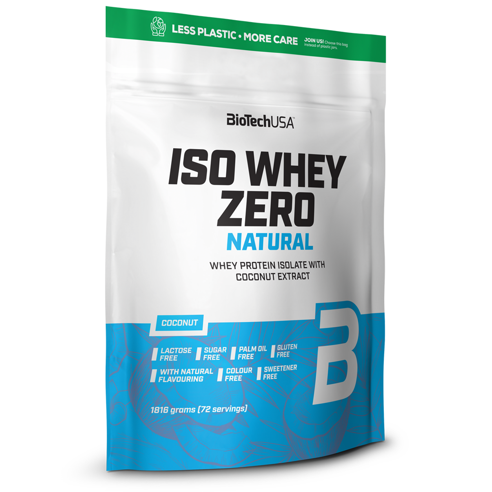 Iso Whey Zero Natural 1816gr (BIOTECH USA) - Strawberry