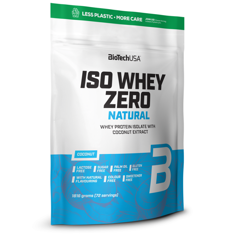 Iso Whey Zero Natural 1816gr (BIOTECH USA) - Strawberry