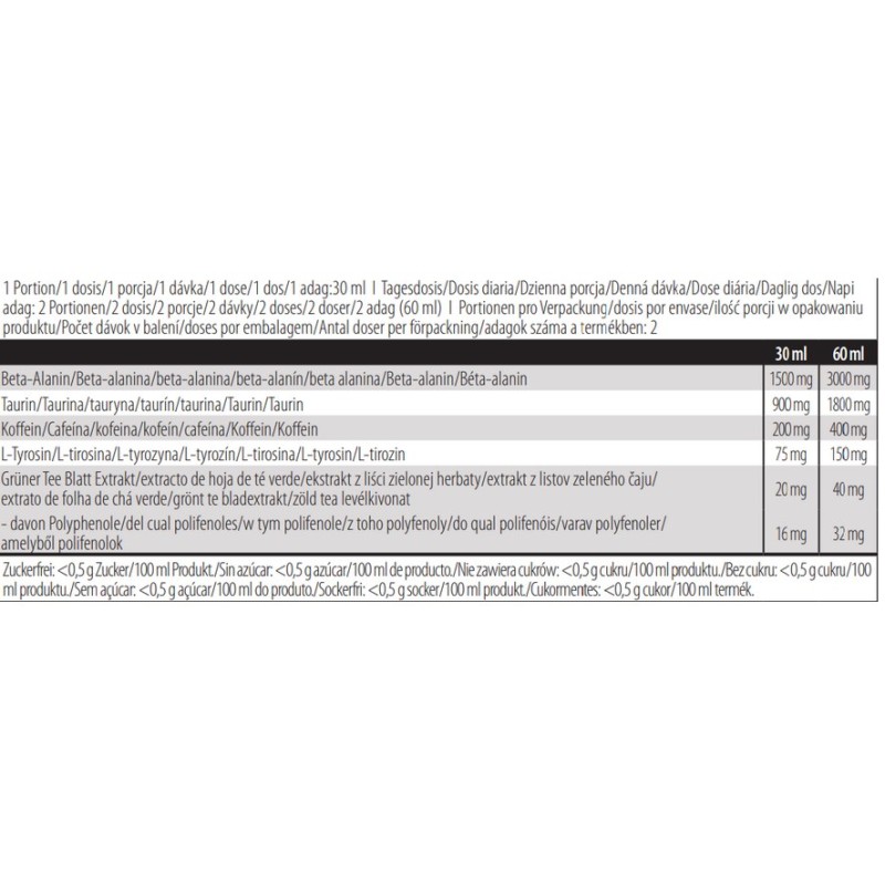 Black Blood Shot 60ml (BIOTECH USA)