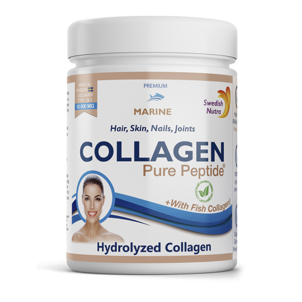 Fish Collagen Powder 300gr 10.000mg (SWEDISH NUTRA)