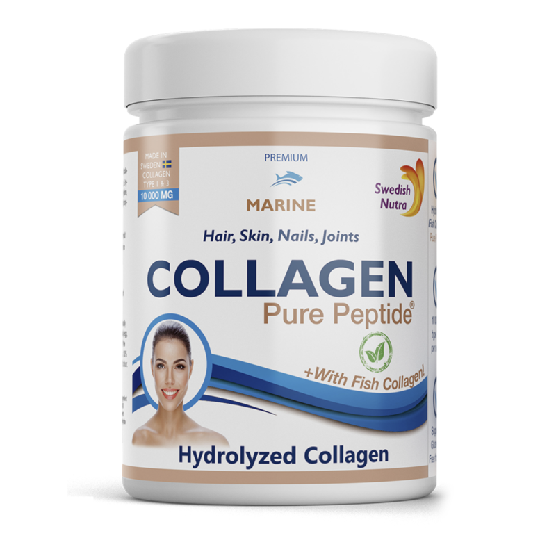 Fish Collagen Powder 300gr 10.000mg (SWEDISH NUTRA)