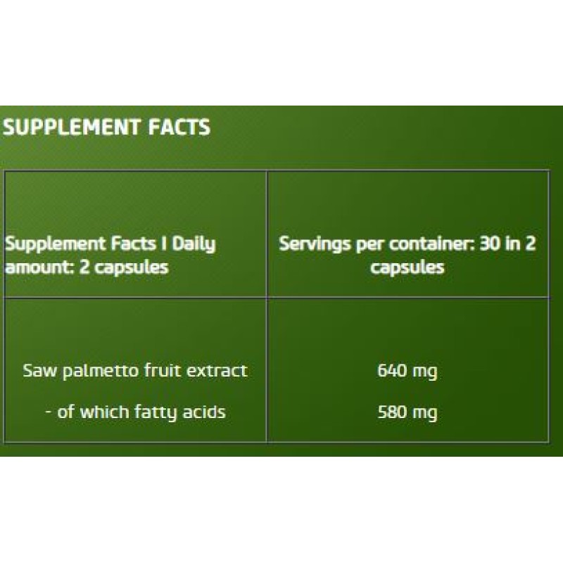 Saw Palmento 60 Caps (BIOTECH USA)