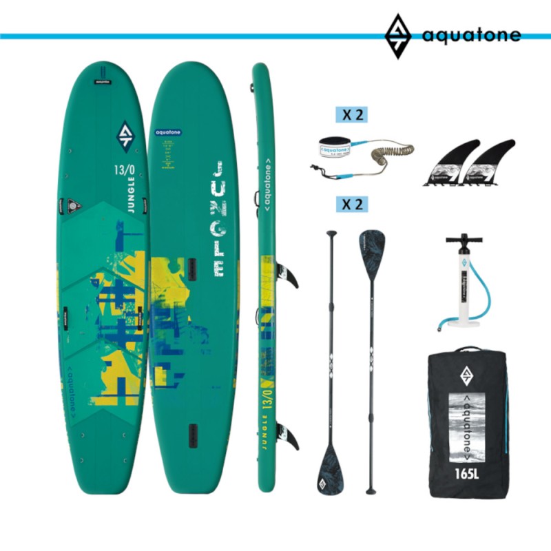 SUP Jungle 13'0"  2+1  Aquatone