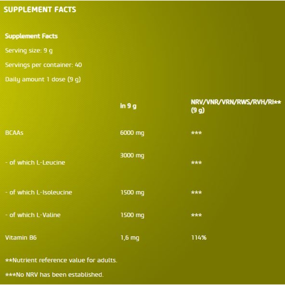 VEGAN BCAA 360gr (BIOTECH USA)