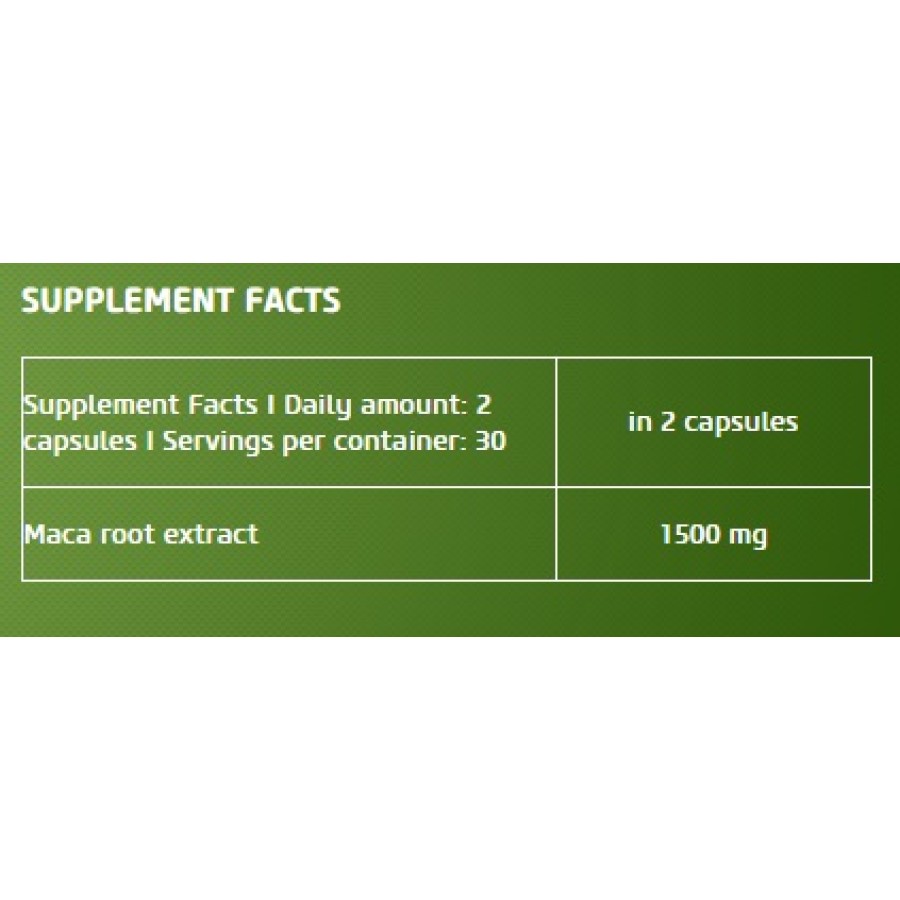Maca 60caps (BIOTECH USA)