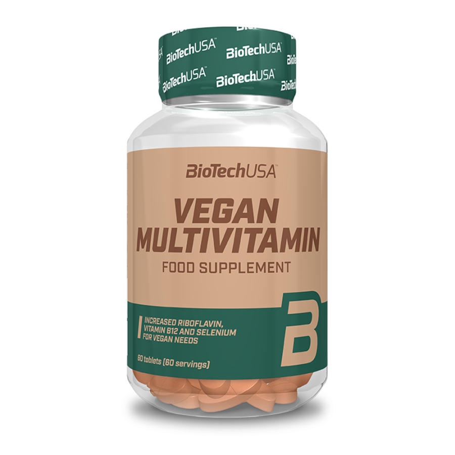 VEGAN MULTIVITAMIN 60tabs (BIOTECH USA)