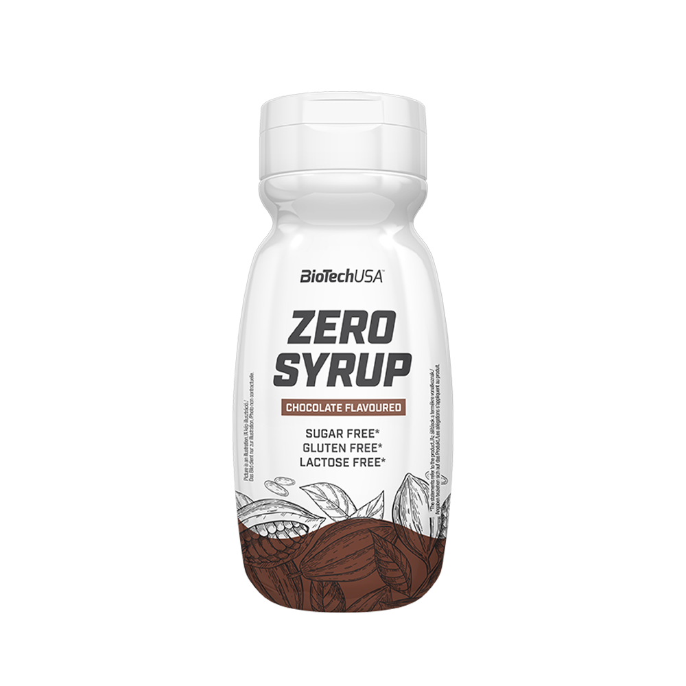 Zero Syrup 320ml (BIOTECH USA) - Strawberry