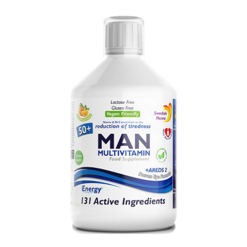 Man 50+ Multivitamin 500ml (SWEDISH NUTRA)