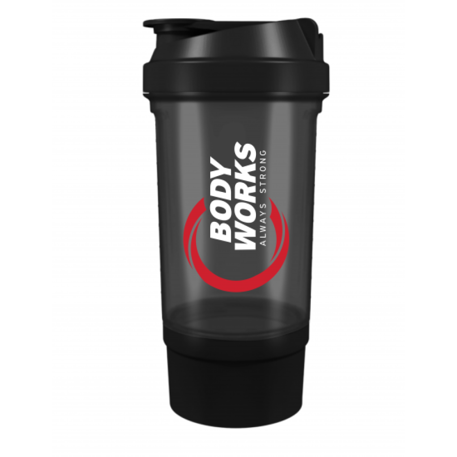Shaker Bottle 500ml+150ml (BWS)