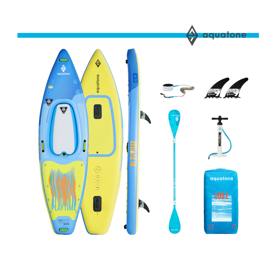 PLAYTIME HYBRID SUP KAYAK /11'4" (AQUATONE)