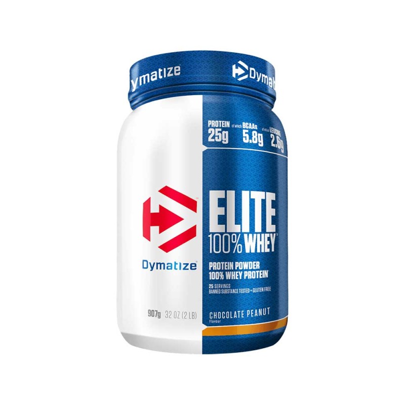 Elite 100% Whey Protein 942gr (DYMATIZE) - Strawberry Blast