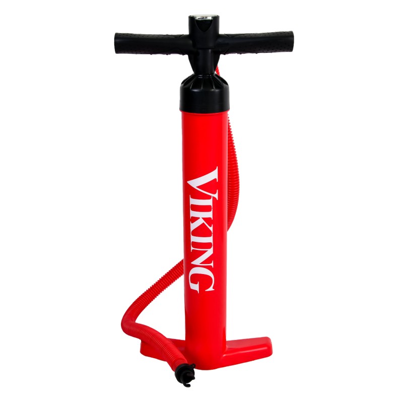 Τρόμπα χειρός διπλής ενέργειας με μανόμετρο Viking HP2