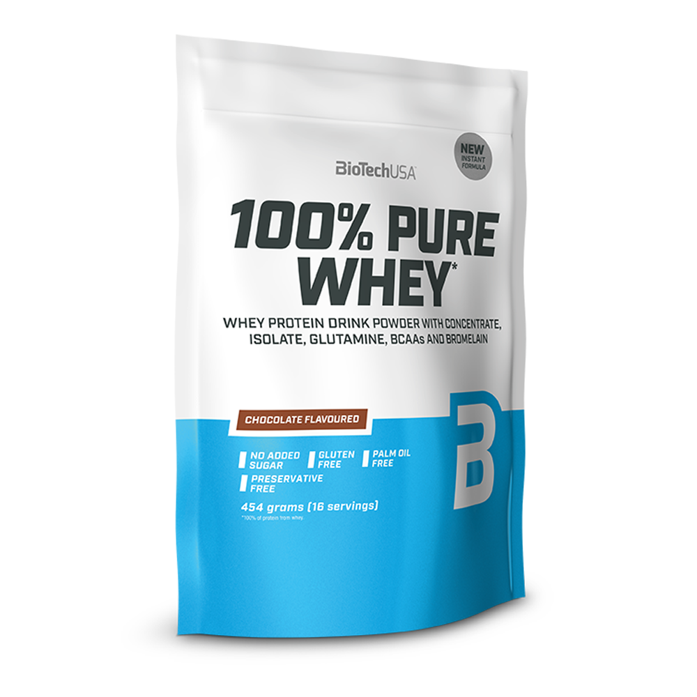 100% Pure Whey 454gr (BIOTECH USA) - Salty Caramel