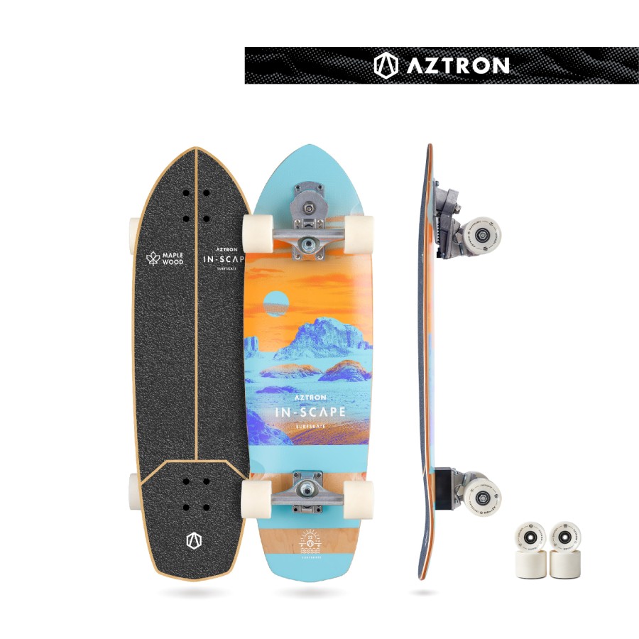 Surfskate / Skateboard IN.SCAPE 32"  by Aztron®