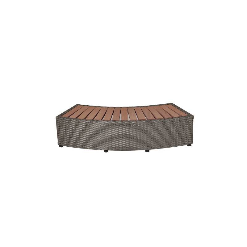 MSpa Wicker Step - for round Spa
